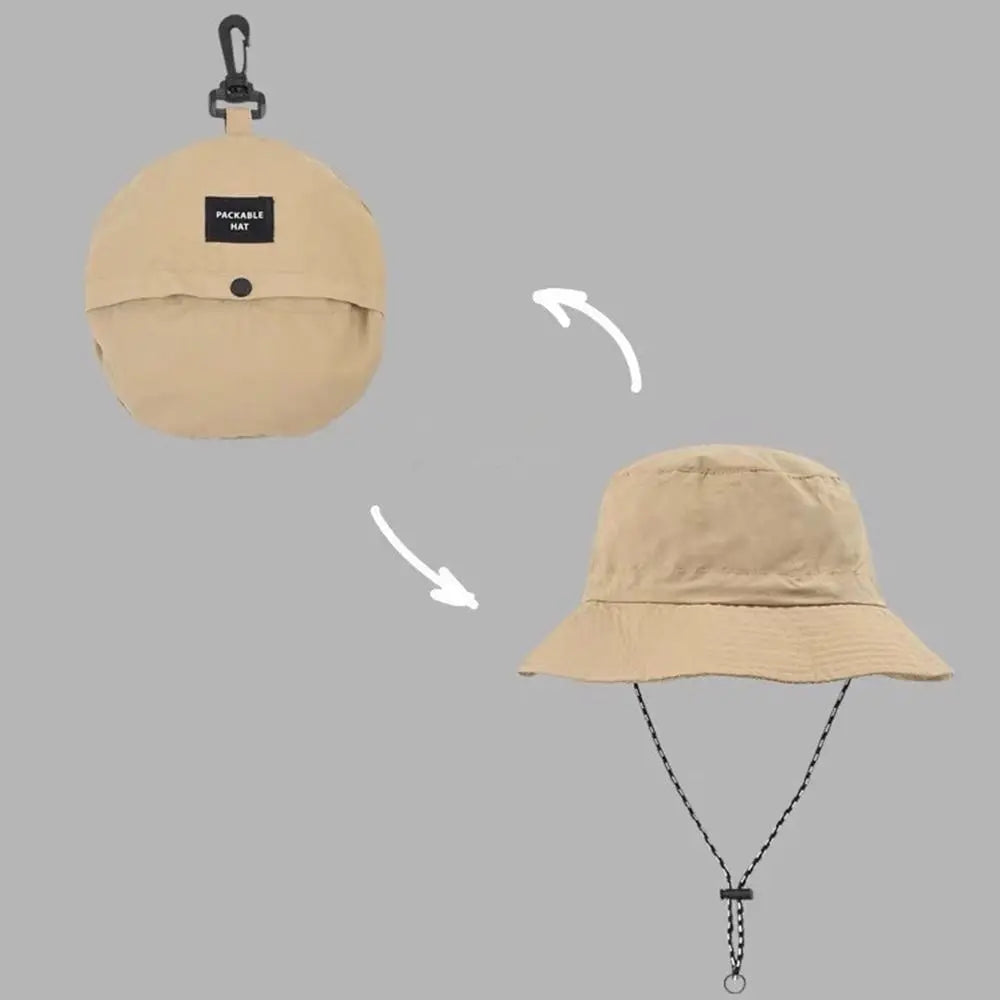 ¡Sombrero Impermeable Plegable - Protección UV y Estilo en Outdoor! 🌞🧢 ¡Aventura con Estilo Garantizado! 🌲