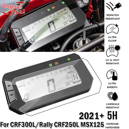 Protector de Pantalla TPU para Honda CRF300L Rally 2021+: Elegancia y Protección Real para tu Moto 🏍️