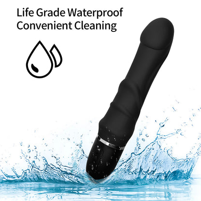 Vibrador de Silicona Suave SEVN - Estimulador G-spot y Clítoris (10 Modos)