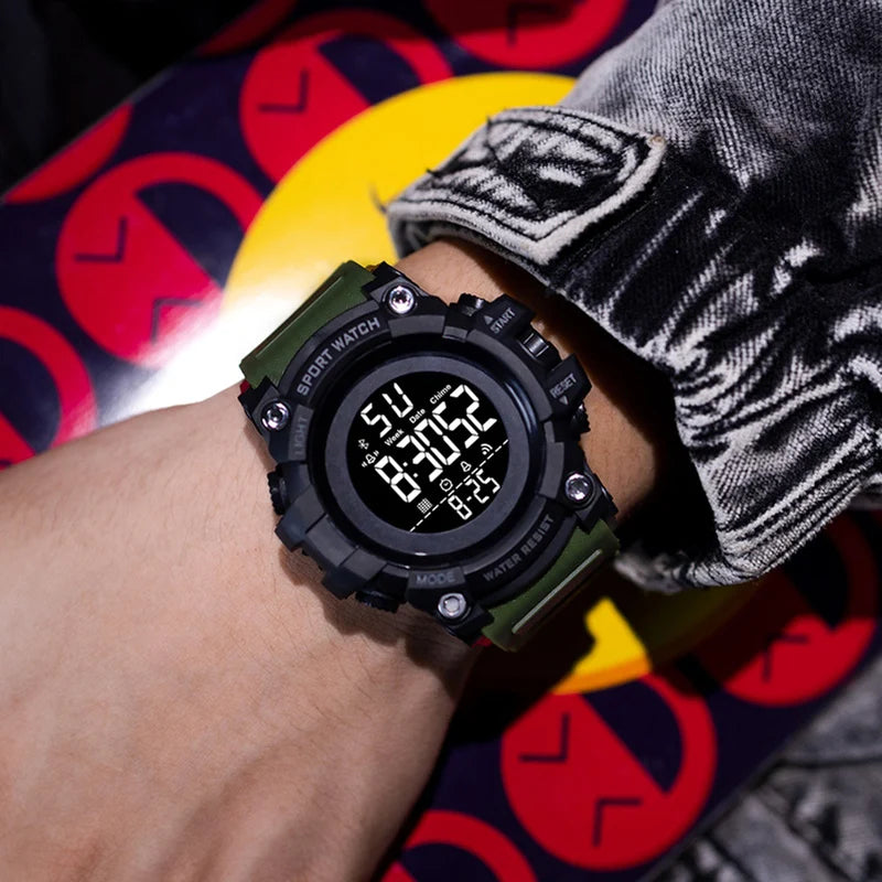 Reloj Deportivo Multifunción YIKAZE para Hombres 🕒💦