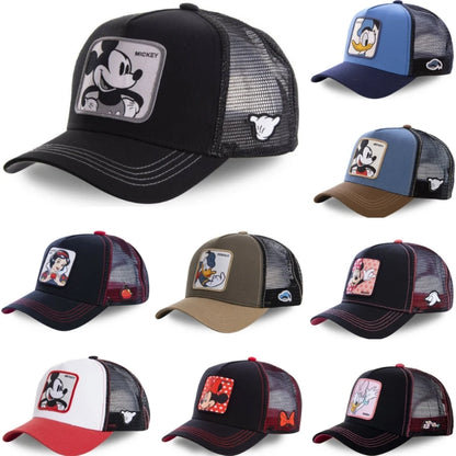 Gorra de Béisbol Snapback Disney Anime Cartoon de Algodón de Alta Calidad