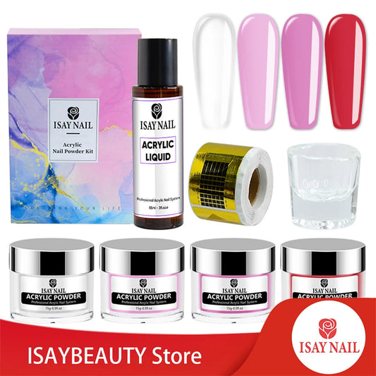 Kit de Arte de Uñas ISAY BEAUTY: Brillo, Decoración y Estilo 💅🌟