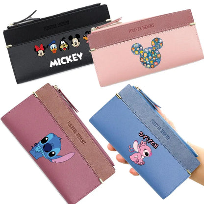 Monedero Largo Disney Mickey Mouse: ¡Estilo Único para Mujeres! 😍