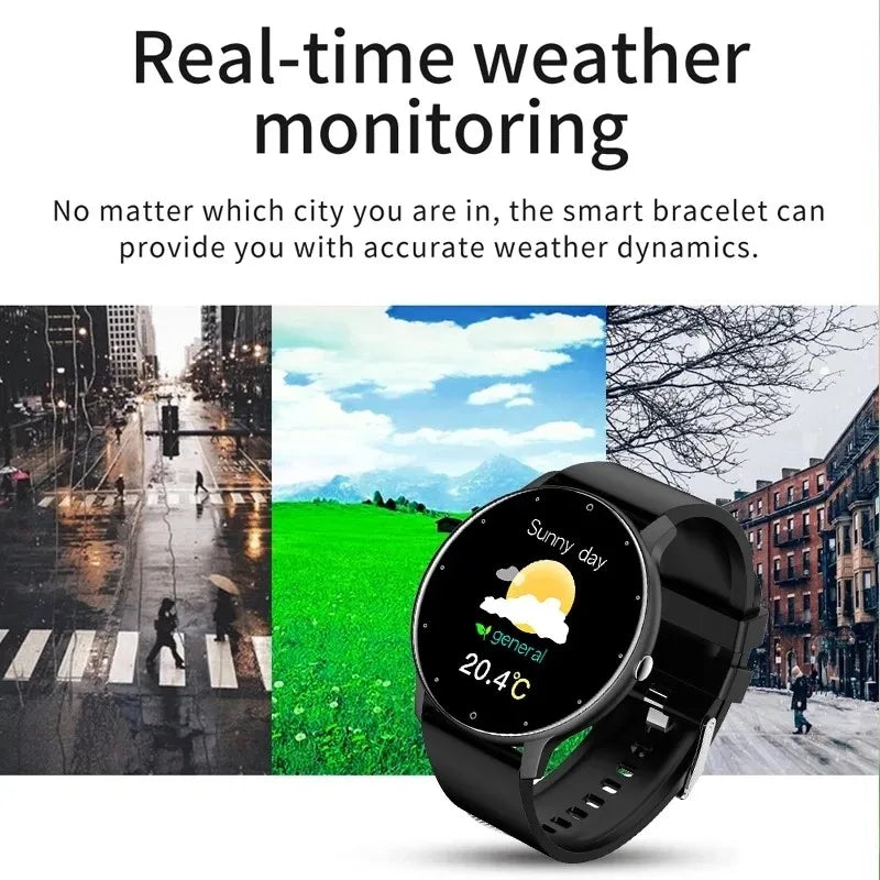 Smartwatch WELAIDE con Monitor de Ritmo Cardíaco y Resistente al Agua - Envío Rápido Desde España