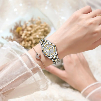 Reloj de Lujo POEDAGAR para Mujer: Elegancia y Funcionalidad ¡al Máximo!