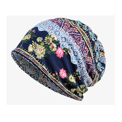 Gorro Mujer Floral Chic y Cálido 🌸