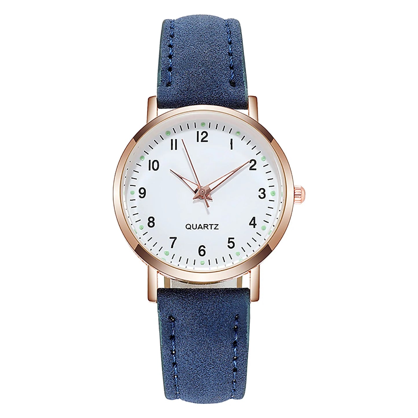 Reloj de Moda para Mujer con Correa de Cuero Sintético