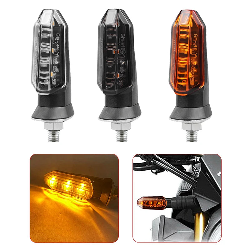 Luces Intermitentes LED para Motocicletas Honda y Suzuki - Pack de 2 🏍️