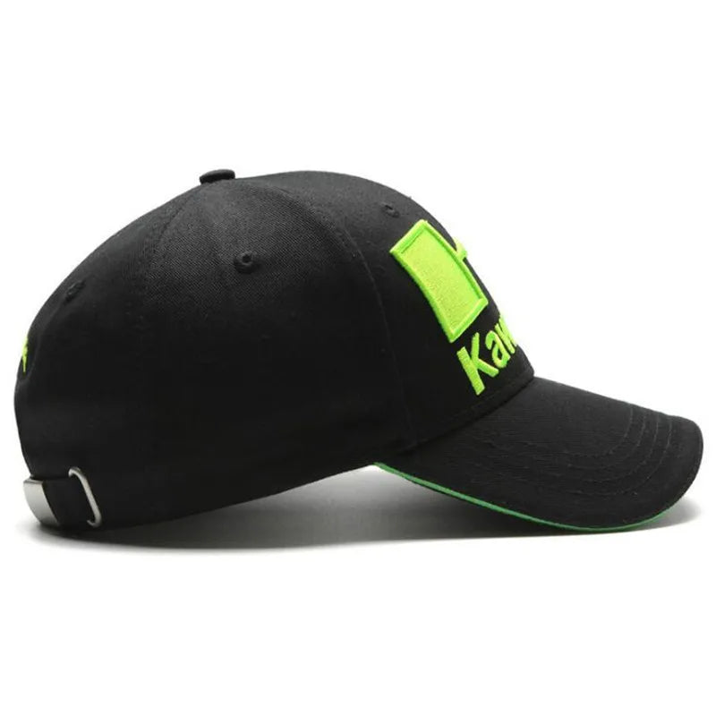 Gorra de Béisbol Kawasaki Genuine con Detalles Bordados - Envío Rápido 🧢