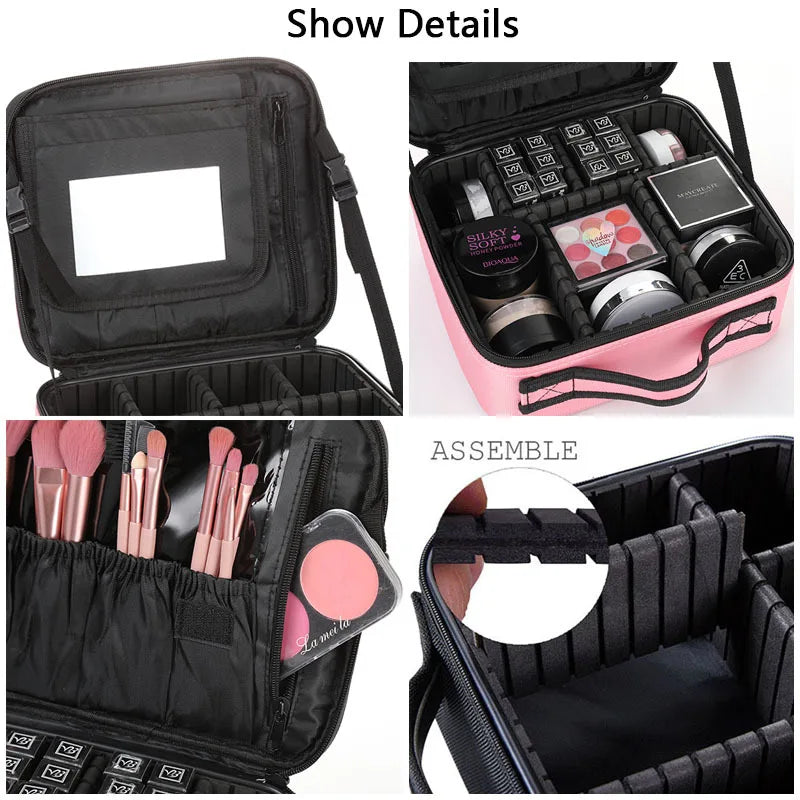 ¡Maleta de Maquillaje Profesional SNUGUG: Organiza con Estilo! 🎨👜