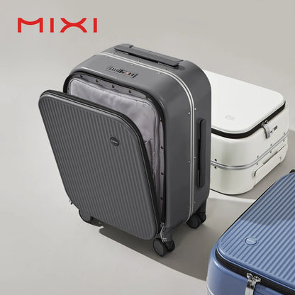 Maleta Mixi 2023 de Aluminio 18'' y 20'' con Laptop Pocket y TSA Lock