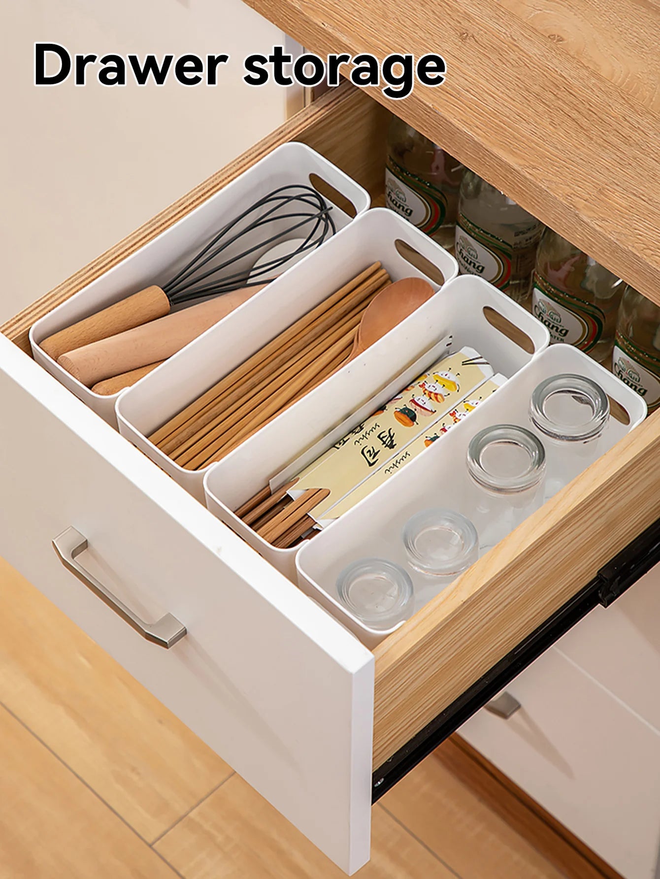 Organizador de Cubiertos y Utensilios de Cocina Worthbuy: Orden y Elegancia 🌿