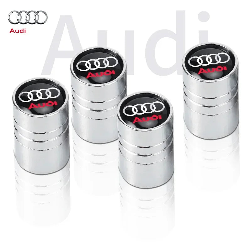 Tapones de Válvula de Neumáticos para Audi - Estilo y Elegancia