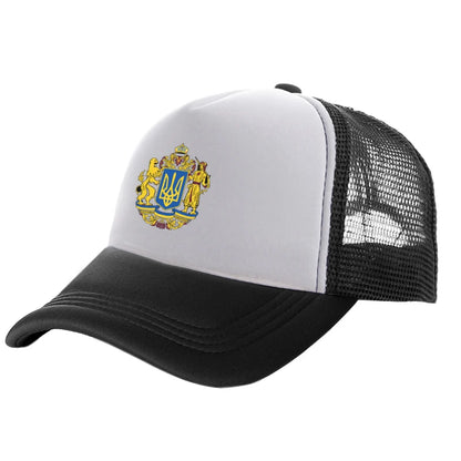 ¡Gorra de Camionero Tryzub de Ucrania: Estilo Ucraniano Exclusivo para Triunfar con Elegancia! 🇺🇦