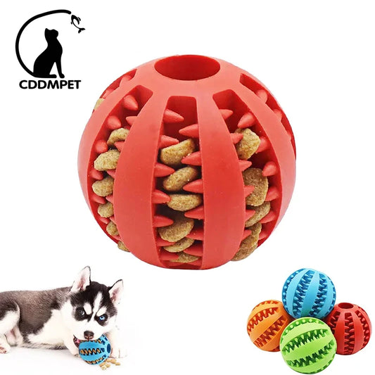 Juguetes de Pelota Interactivos para Perros Pequeños - Diversión y Limpieza Dental