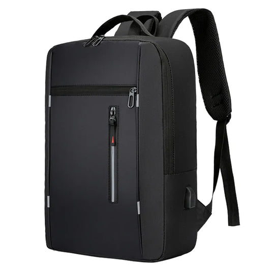 Mochila Empresarial Impermeable de Nylon para Hombres de CHREPOE con USB