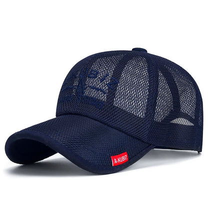 ¡Gorra de Béisbol de Malla para Hombre: Estilo Deportivo y Protección Solar!