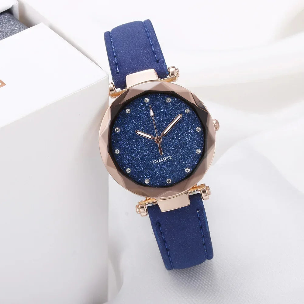 Reloj de Mujer de Cuero de Lujo Moonbiffy