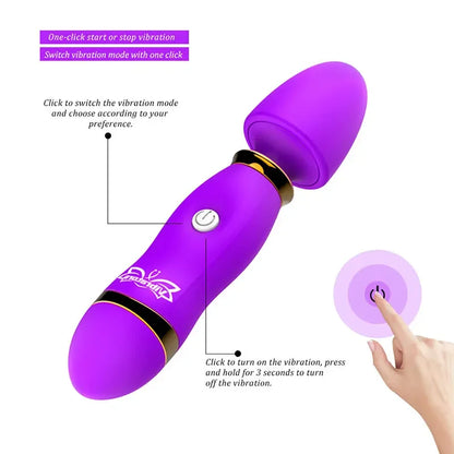 Vibrador 12 Velocidades TIFICY: Placer sin Límites