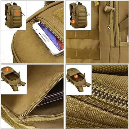 Mochila Militar Clásica para Hombres de rilibegan: Duradera y Funcional 🎒