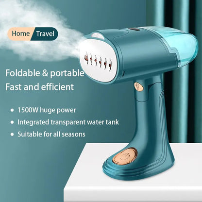 Plancha de Vapor Mini Portátil de Garment Steamer 128ml - ¡Impecable en Casa y Viaje!