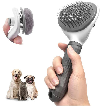 Peine de Acero Inoxidable Premium para Mascotas: Belleza y Elegancia para tu Compañero Peludo