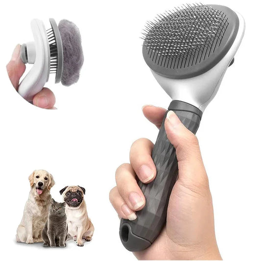 Peine de Acero Inoxidable Premium para Mascotas: Belleza y Elegancia para tu Compañero Peludo