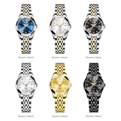 Reloj de Pulsera OLEVS Mujer: Lujo y Elegancia en Dorado 2022 🌟