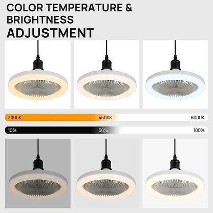 Ventilador de Techo 3 en 1 con Control Remoto Inteligente