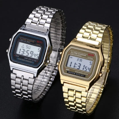 Reloj Digital LED Vintage - Elegante y Funcional