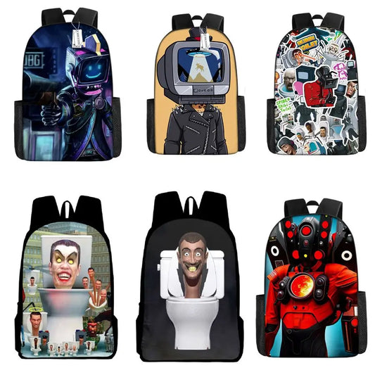 Mochila de Inodoro Skibidi: ¡Destaca con Estilo! 🚽🎒