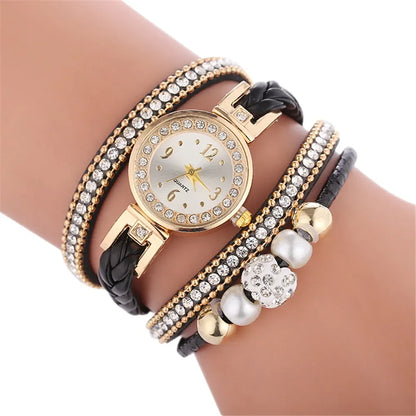 Reloj Pulsera Mujer Envoltorio MOONBIFFY 2024: Elegancia que Envuelve 🌟