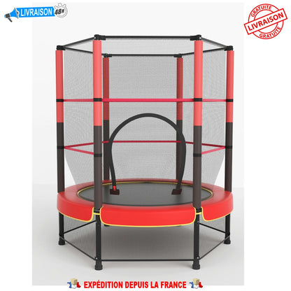 Trampolín Estelar con Red Protectora para Niños, Envío Gratuito, Diversión sin Límites 🌟