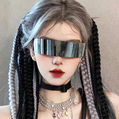 Gafas de Sol Y2K KLASSNUM: ¡Brilla con Estilo Futurista! 🔥