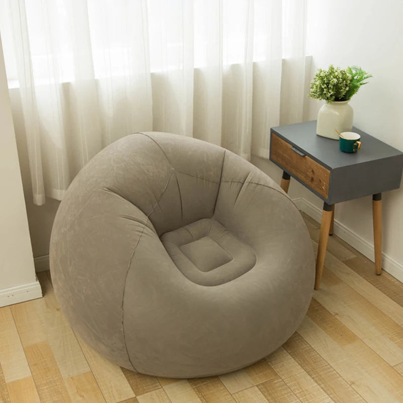 Sofá Inflable de PVC Premium para Sala de Estar: ¡Descansa con Estilo y Elegancia! 🛋️