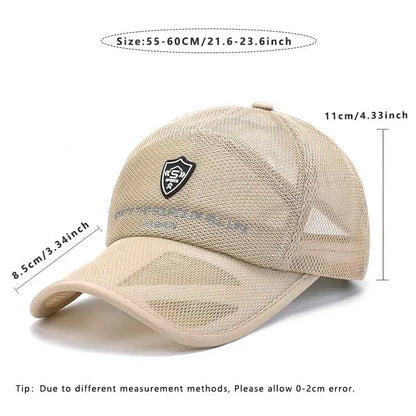 ¡Gorra de Béisbol de Verano en Camuflaje con Protección Solar y Letras Bordadas! 🧢