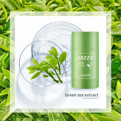 Mascarilla Facial de Arcilla Pura de Té Verde 40g 🌿