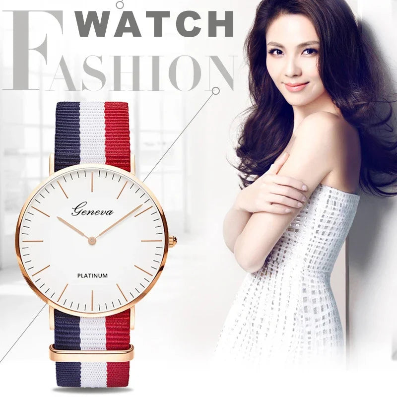 Reloj Unisex WoMaGe Geneva Super Thin Platimum: Elegante, Casual y Resistente al Agua 🕒