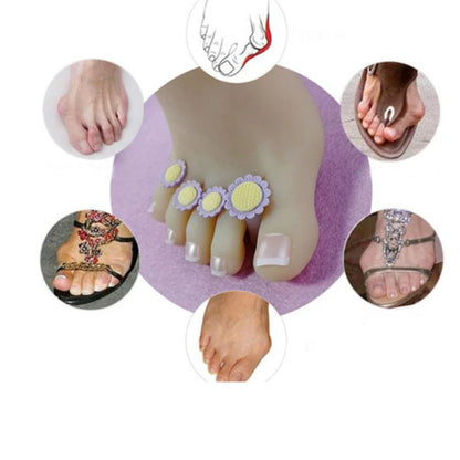 Separadores de Dedos de los Pies ULILICOO: ¡Pedicura Profesional en Casa! 🌸