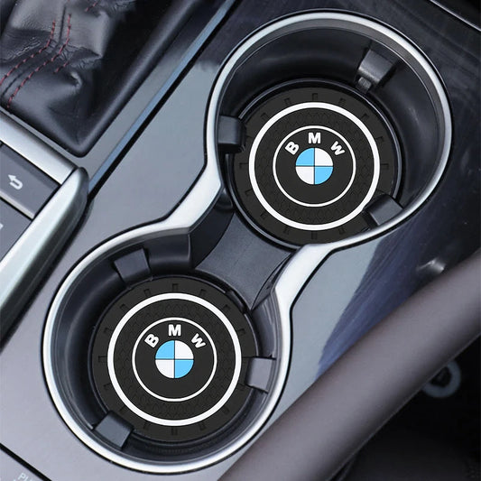 Tapete de Silicona Antideslizante para Portavasos de BMW - Protección y Estilo para tu Coche