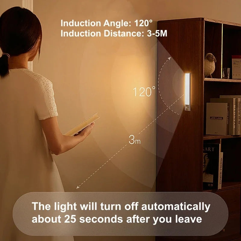 Lámpara de Lujo: Iluminación LED con Sensor de Movimiento