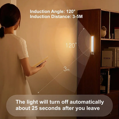 Lámpara de Lujo: Iluminación LED con Sensor de Movimiento