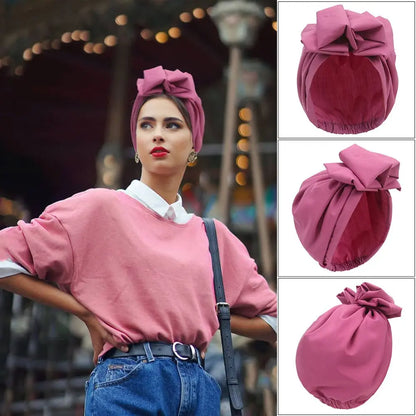 Gorro Turbante Francés de Mujer: ¡Estilo y Comodidad en Uno! 🌟 ¡Luce Sofisticada Todos los Días! 💃