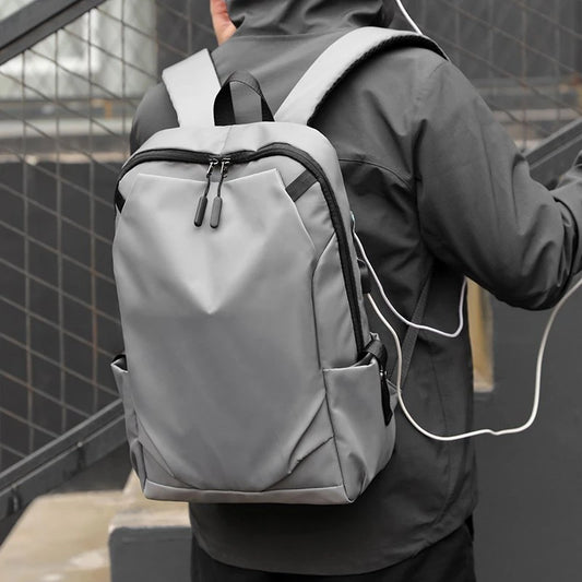 Mochila Escolar para Hombres DIDA BEAR: Impermeable con Puerto USB 🎒