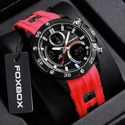 Reloj FOXBOX Luxury Wristwatch para Hombre - Elegancia y Funcionalidad Únicas ¡Descúbrelas!