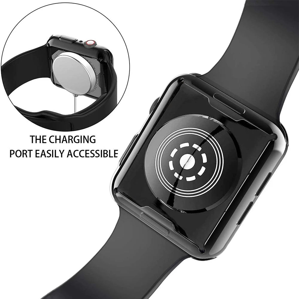 Protector de Pantalla Ultra 2 con Funda TPU para Apple Watch Series 9/8/7/SE/6