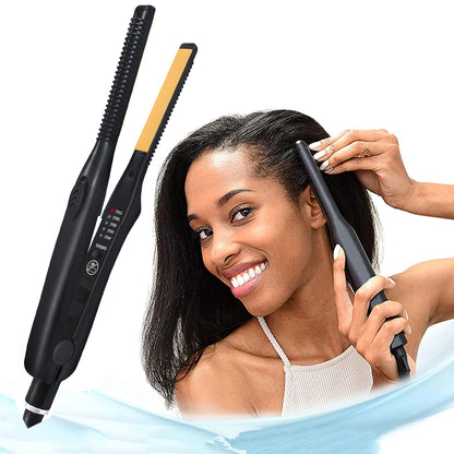 Plancha y Rizador Profesional 2 en 1 - Cabello Transformado Instantáneamente. ¡Descubre la Excelencia del Estilo!