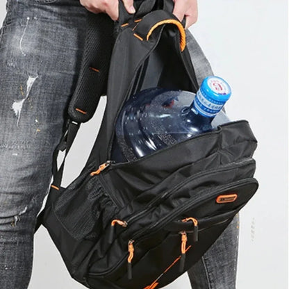 Mochila Oxford Impermeable Gran Capacidad viajes Estilo Funcional