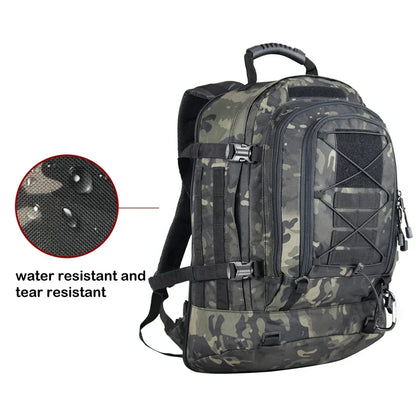 Mochila Táctica Militar 60L - ¡Prepárate para tus aventuras al aire libre!