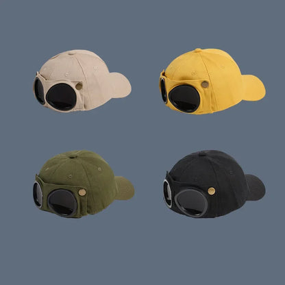 Gorra de Béisbol de Piloto MOONBIFFY - Estilo, Protección y Versatilidad 🧢💫